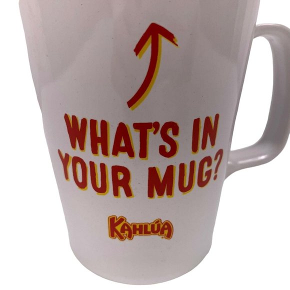 Kahlua Coffee Mug Cup What's in Your Mug? Arrow - Picture 3 of 12